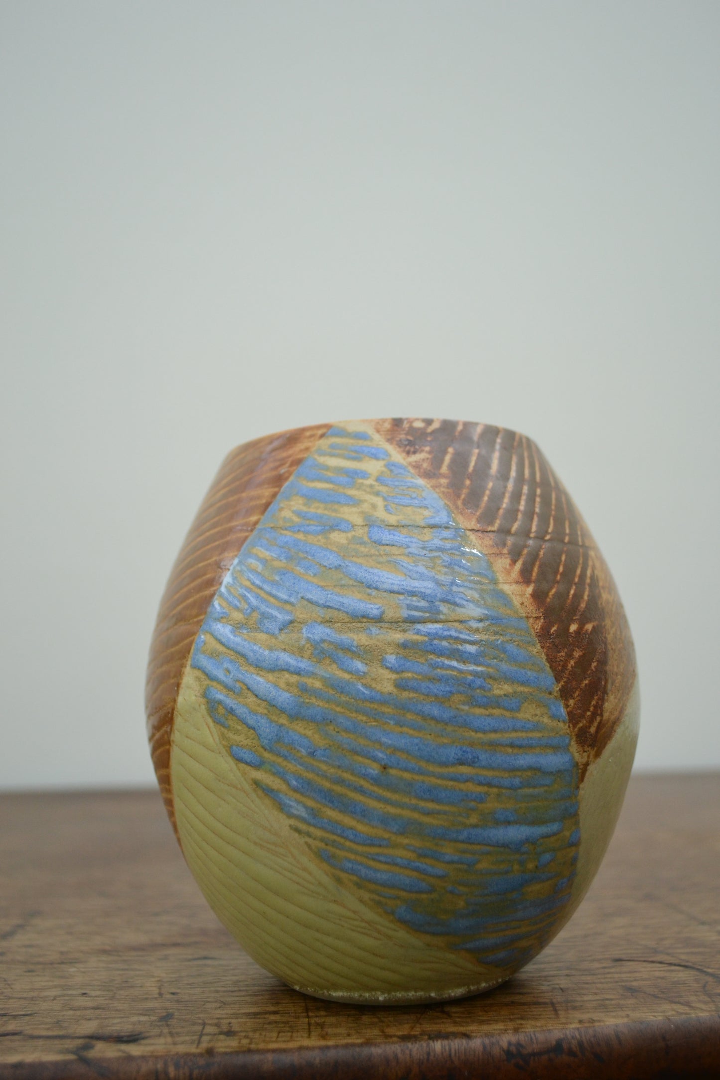 Spotted small vase