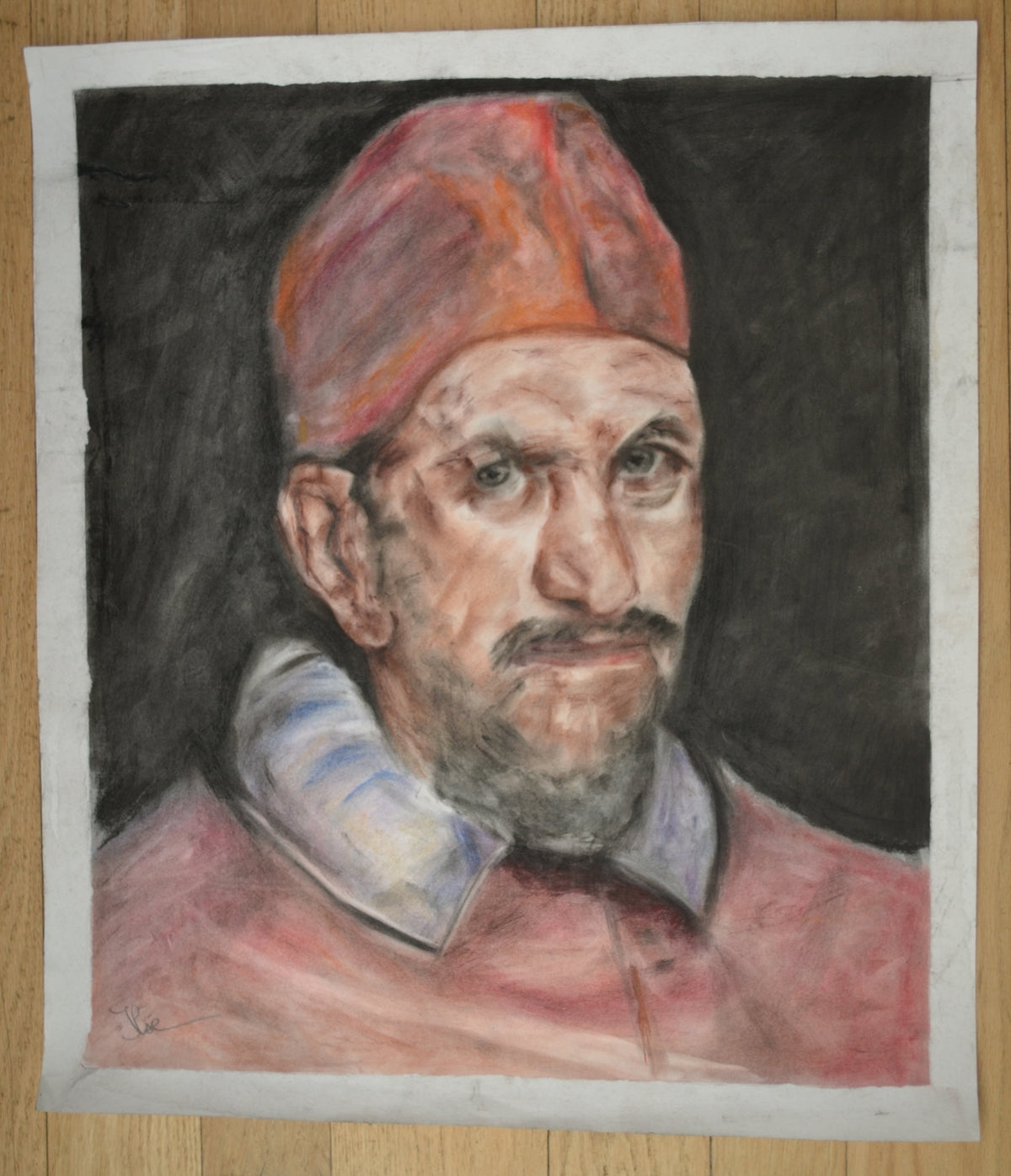 Man with Red Hat